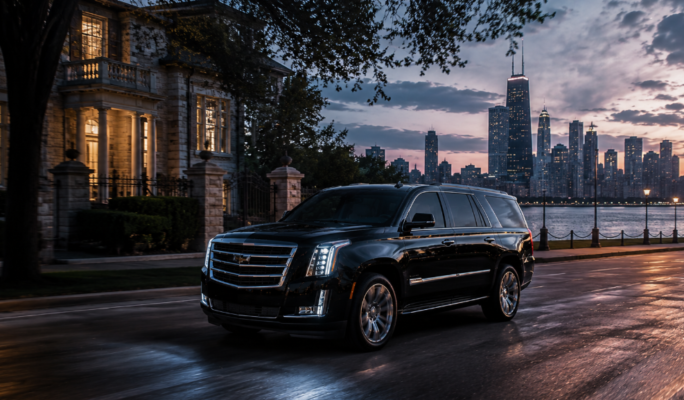 Black car service Waukegan airport
