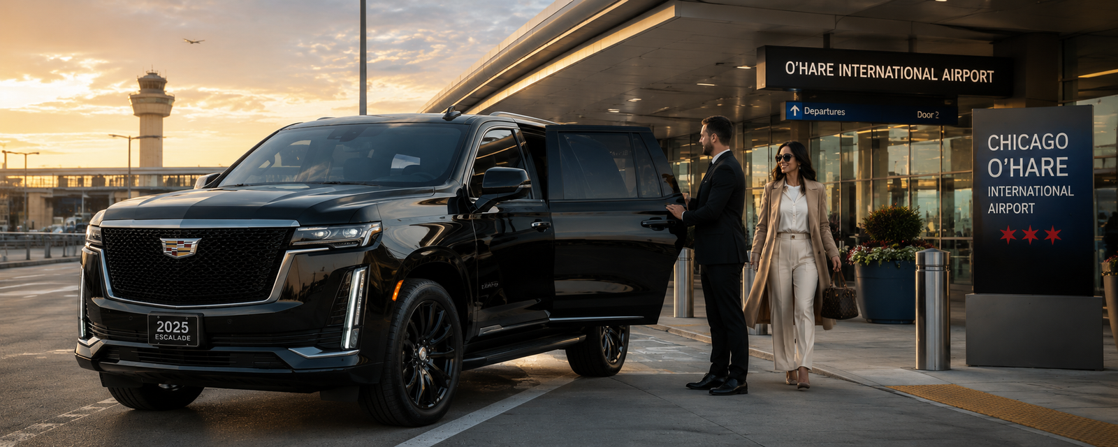 chicago ohare airport limo pickup and drop off